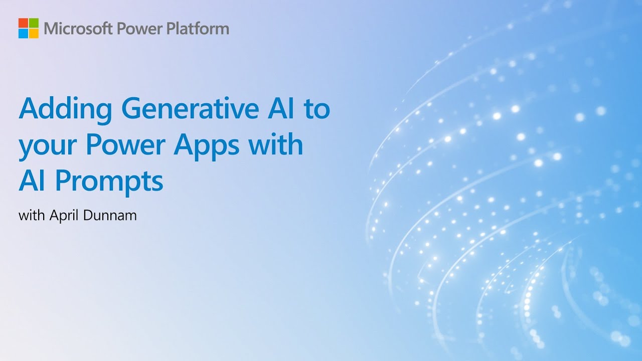 Boost Power Apps Efficiency with Generative AI Prompts