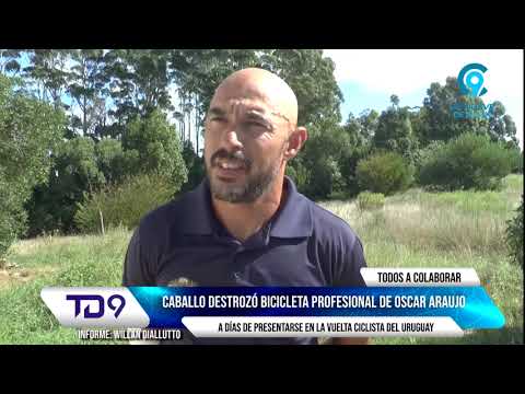 A DÍAS DE LA VUELTA, CICLISTA DE ROCHA QUEDÓ SIN BICICLETA: PODEMOS COLABORAR AL 098 35 58 90