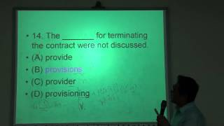 新多益600必考單字 Lesson 1 - Lesson 4 Part 5 講解(上)