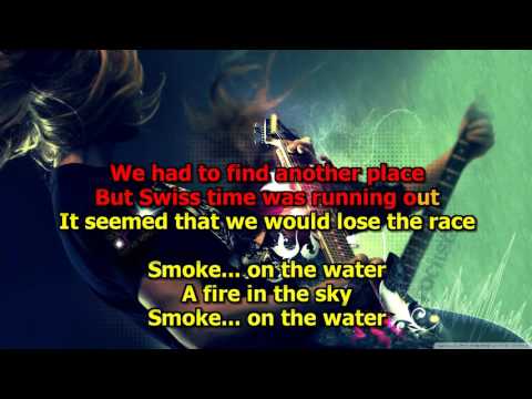 Smoke On The Water -  (HD Karaoke) Deep Purple