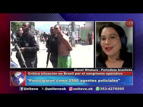 Crítica situación en Brasil por el sangriento operativo