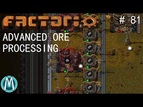 [Factorio] Angels & Bobs Ep 81: Advanced Ore Processing (Tutorial/Walkthrough)