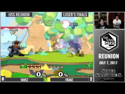 HSSR - Vavez Vs. Franz - SSBM Loser's Finals