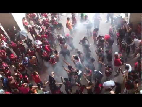 "Previa BHR Deportivo Lara vs newell's Libertadores 21/02/2013" Barra: Huracan Roji-Negro &bull; Club: Deportivo Lara