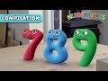 What Are Number Patterns 1 2 And 3 Count With The Numberjacks Compilation