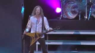 Megadeth Guns Drugs and Money Mexico 2014