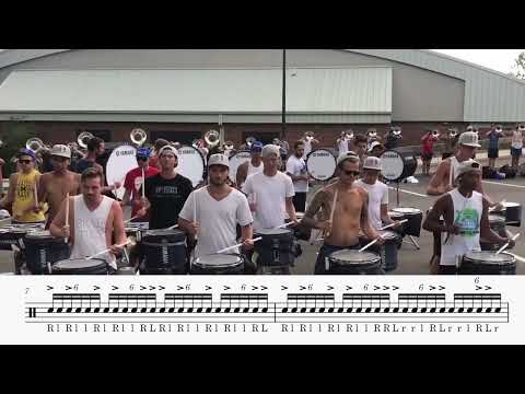 Bluecoats 2017 Ballad Learn the Music for Snare