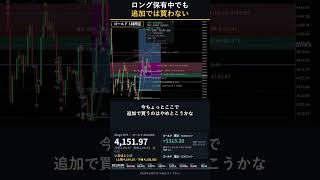 ロング中でも追加では買わない|ゴールドの判断 #Shorts