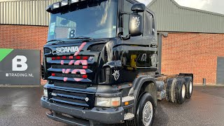 Scania R580 V8 6x4 - Spring/Spring - Hub reduct. + Retarder - Klima - 4 cami&oacute;n chasis | Imagen 4 - Autoline