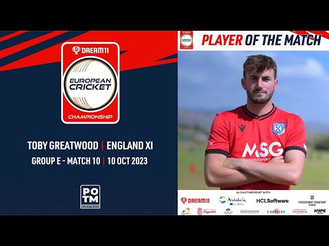 POTM: T.Greatwood - ENG-XI vs ROM | Highlights | Dream11 ECC23 | 10 Oct 2023 | ECC23.066