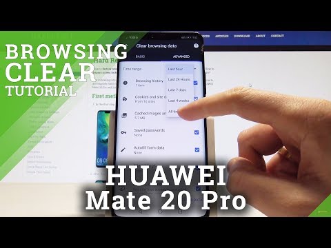 How to Reset Browser in HUAWEI Mate 20 Pro - Delete Browsing History in EMUI