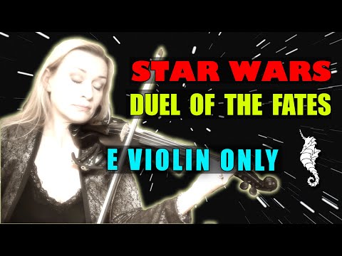 #AllyPiece19: "Duel of the Fates" (Star Wars) for electric violin only