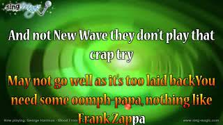 George Harrison   Blood From A Clone Karaoke Version Instrumental