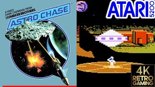Astro Chase Atari 5200 4k Gameplay
