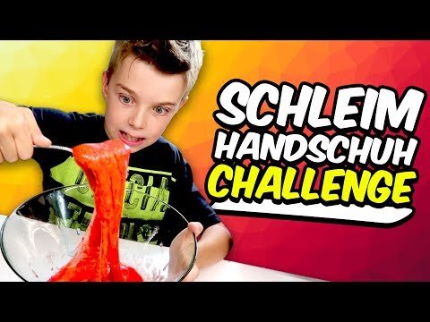 Finde ALLE SCHLEIM Zutaten HANDSCHUH Challenge 😂 Find all slime ingredients | Lulu & Leon