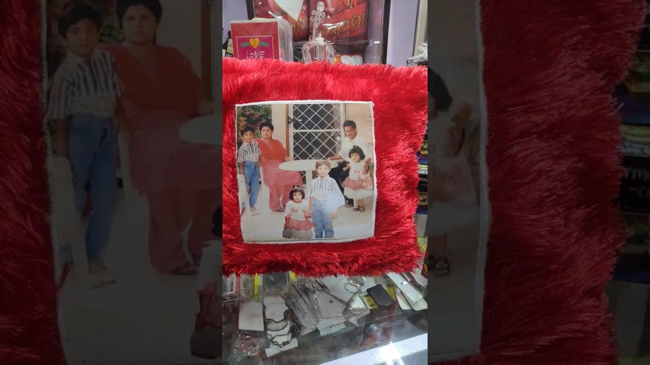 Customized Rectangle Fur Cushion