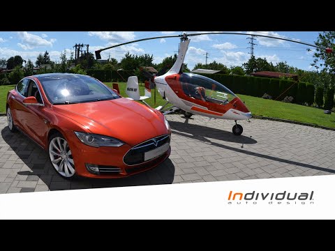 TESLA Model S meets AutoGyro Calidus - Individual Auto Design