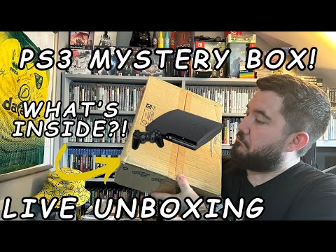 I Bought A MYSTERY Box Full Of PS3 Games! - Live Unboxing