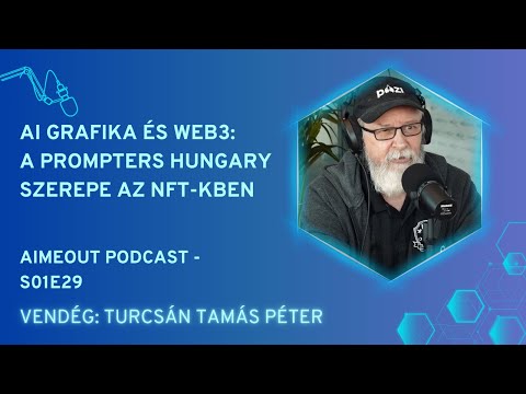 AI MeOut Podcast — Episode S01E29 — Tamás Péter Turcsán: AI Grafika és Web3