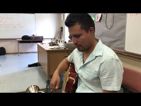 Practicing Amor Eterno voice and trumpet