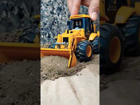 Bulldozer Baba JCB Action | Laden von Erde, Sand, Arbeit, TATA Truck, Modellbau, Schlamm, Offroad...