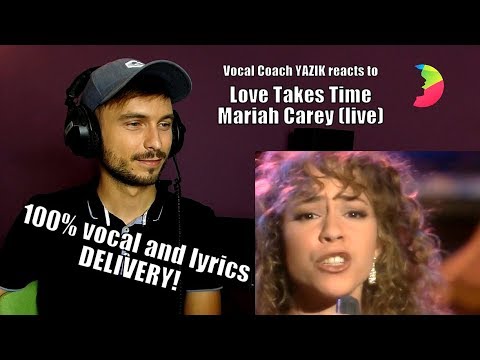 Vocal Coach YAZIK reacts to Mariah Carey - Love Takes Time (Stockholm 1990)