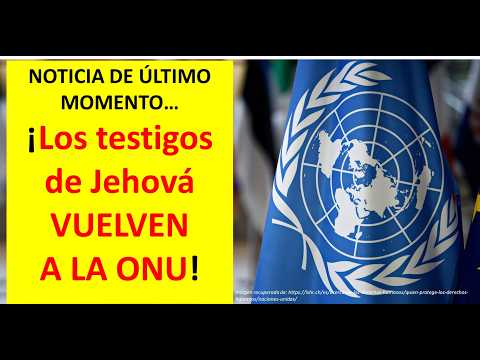 Jehovah's Witnesses return to the UN!