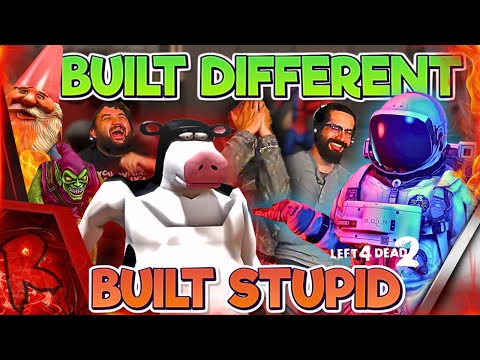 BUILT DIFFERENT. BUILT STUPID. | Left 4 Dead 2 - @TheRussianBadger | MICAH AND JT REACT