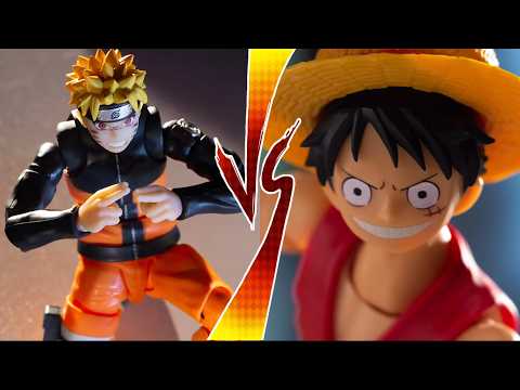 Naruto VS Luffy (Stop Motion Animation)