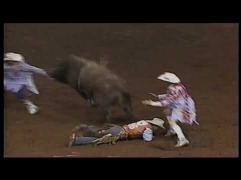 Zandy bucks Joaquin Garza - 97 PBR Guthrie