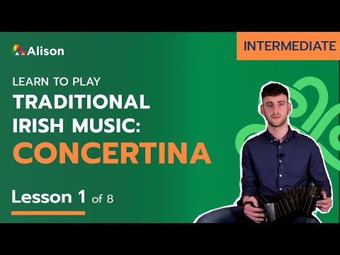 Learn Traditional Irish Concertina | Intermediate | Lesson 1 | Free Online Course