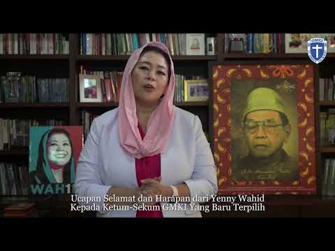 Ucapan Selamat dan Harapan dari Yenny Wahid Kepada Ketum Sekum GMKI Yang Baru Terpilih