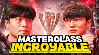 T1 vs KT🔥SA MEILLEURE MASTERCLASS 200 IQ DE L' ANNÉE ! ? (FAKER vs BDD)