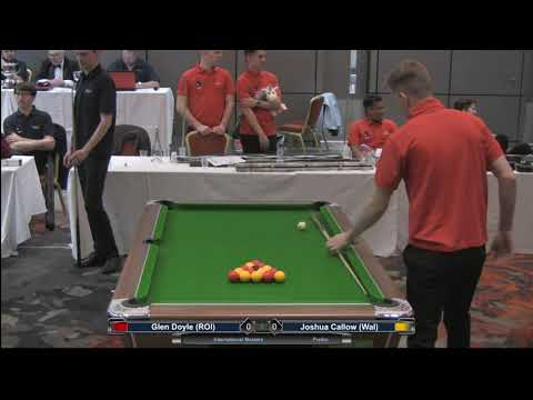 2019 Student International Masters - Glen Doyle (ROI) v Joshua Callow (Wal)