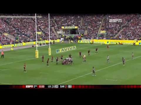 2011 Premiership Final: Saracens try + the last Leicester attack