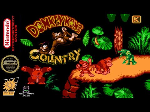 Donkey Kong Country NES Edition - Hack of DKC4 (Unl) [NES]