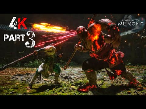 BLACK MYTH WUKONG Gameplay walkthrough part 3 [4K 60FPS] -No Commentary