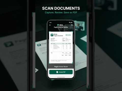 Pagrix: PDF Scanner & Editor video thumbnail