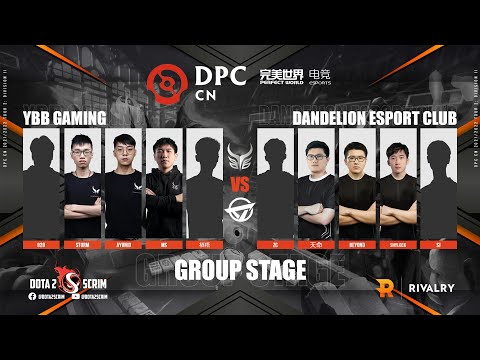 Ybb Gaming vs Dandelion Esport Club - DPC CN 2021/22 Tour 2: Division II - Group Stage - B03