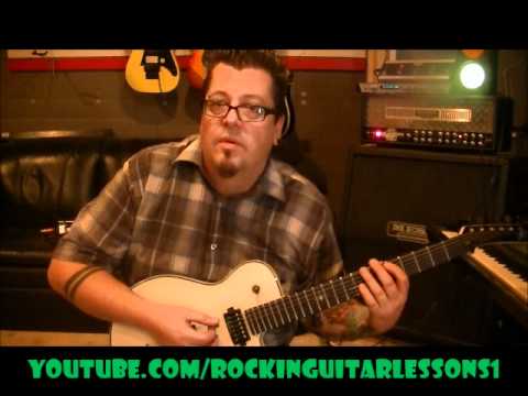 How to play IM JUST A GIRL by NO DOUBT - Guitar Lesson by Mike Gross - Tutorial