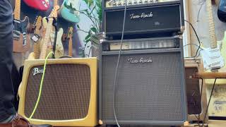 Video thumbnail for Bluesy Shootout: Bartel Sugarland versus TwoRock Bloomfield Drive combo by Dick de Boer