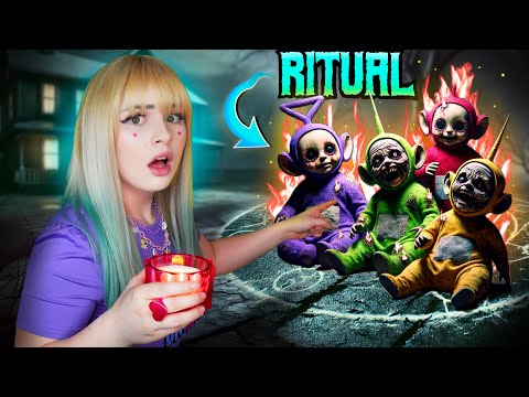 🟡 The cursed Teletubbies changed shape overnight and it was all recorded!! 😰☠️😈