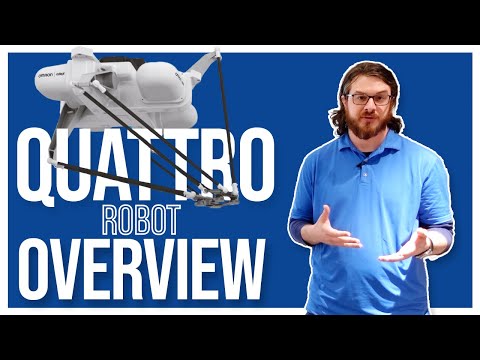 High-Speed Packaging/Pick-n-Place Robot | Omron's Quattro Robot Overview