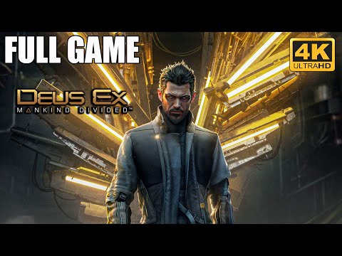 Deus Ex: Mankind Divided - Full Game Walkthrough ( 4K 60FPS PC ULTRA SETTINGS ) - No Commentary