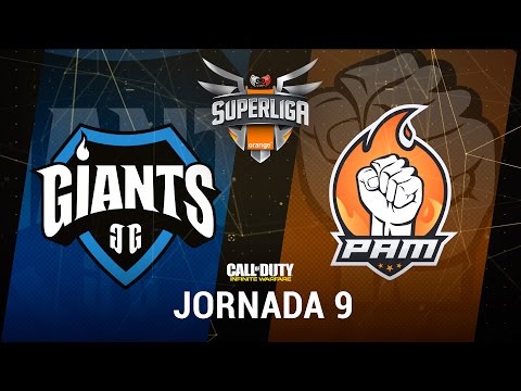 GIANTS GAMING VS PAM ESPORTS - #SuperligaOrangeCOD9 - Jornada 9 - T12