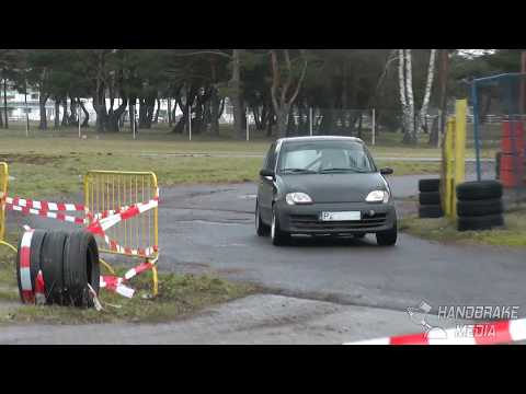 Michał Baranowski, Fiat Seicento - SuperOES Wigilijny - Tor Poznań - 14.12.2019