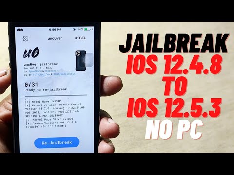 Jailbreak iOS 12.4.8/12.5.3 iPhone 5s,6 Without Computer