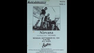 Nirvana, Graffiti, Pittsburgh, Pennsylvania, 09/30/91