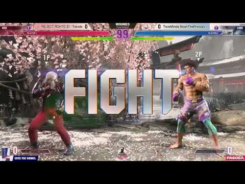 NOAH THE PRODIGY got Wiggidy Washed |TOKIDO (KEN) VS NOAH (LUKE) Super Premier Japan   CPT2024 #sf6