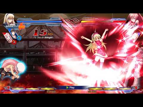 Nitroplus Blasterz: Heroines Infinity Duel Anna Ultimate Combo